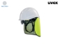 Preview: UVEX pheos s-kr ies mit Nackenschutz gelb und Brille