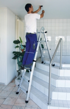 Aluminium Teleskopleiter