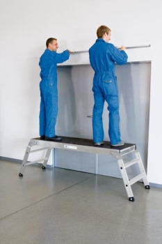 Aluminium-Arbeitsdiele klappbar