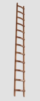 Dachdecker-Auflegeleiter aus Holz