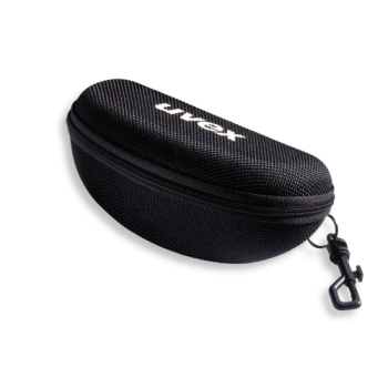 uvex Brillenetui schwarz mit Karabiner (VE 5 Stk.)
