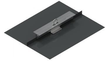 INNOTECH Einzelanschlagpunkt mit Anschlagöse für Stehfalzdachsysteme (EN 795 A)