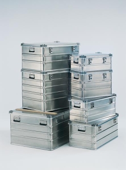 Aluminium-Transportkiste stapelbar