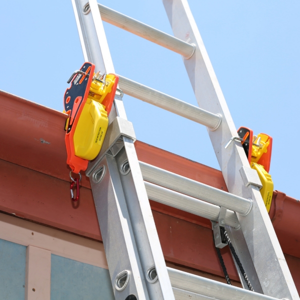 LOCK-JAW® Leiterkopfsicherung mit Einhandbedienung