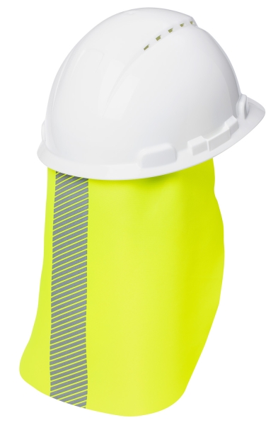 3M Schutzhelmkombination BAU SPEZIAL - Version "light" mit gelbem Nackenschutz für Stöpselträger