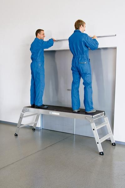 Aluminium-Arbeitsdiele klappbar
