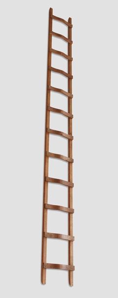 Dachdecker-Auflegeleiter aus Holz